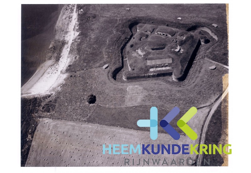 Fort Pannerden Luchtfoto 1973 Coll. G.B.Janssen F000009
